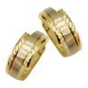 Gold earrings