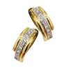 Gold earrings