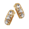 Gold earrings