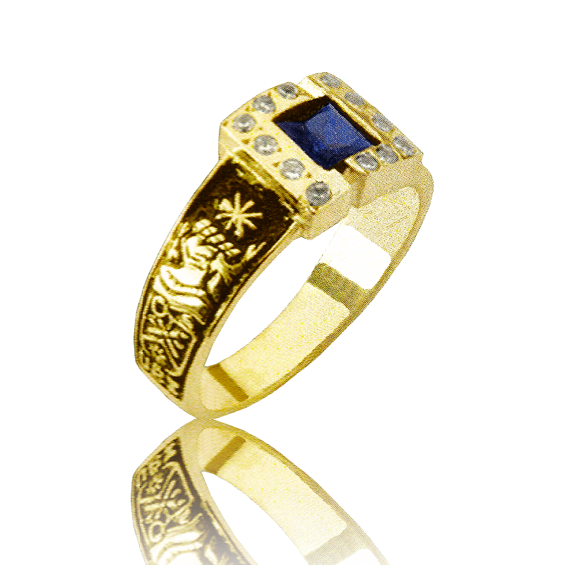 Anel de curso ouro