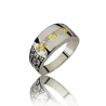 Gold graduation ring