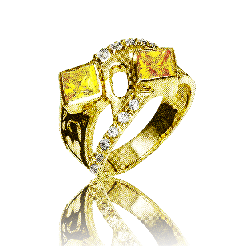 Anel de curso ouro