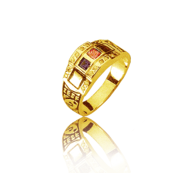 Anel de curso ouro