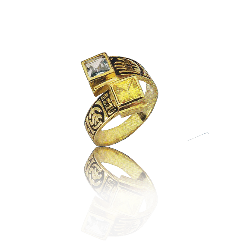 Anel de curso ouro