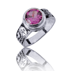 Gold graduation ring