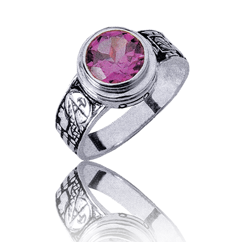 Gold graduation ring