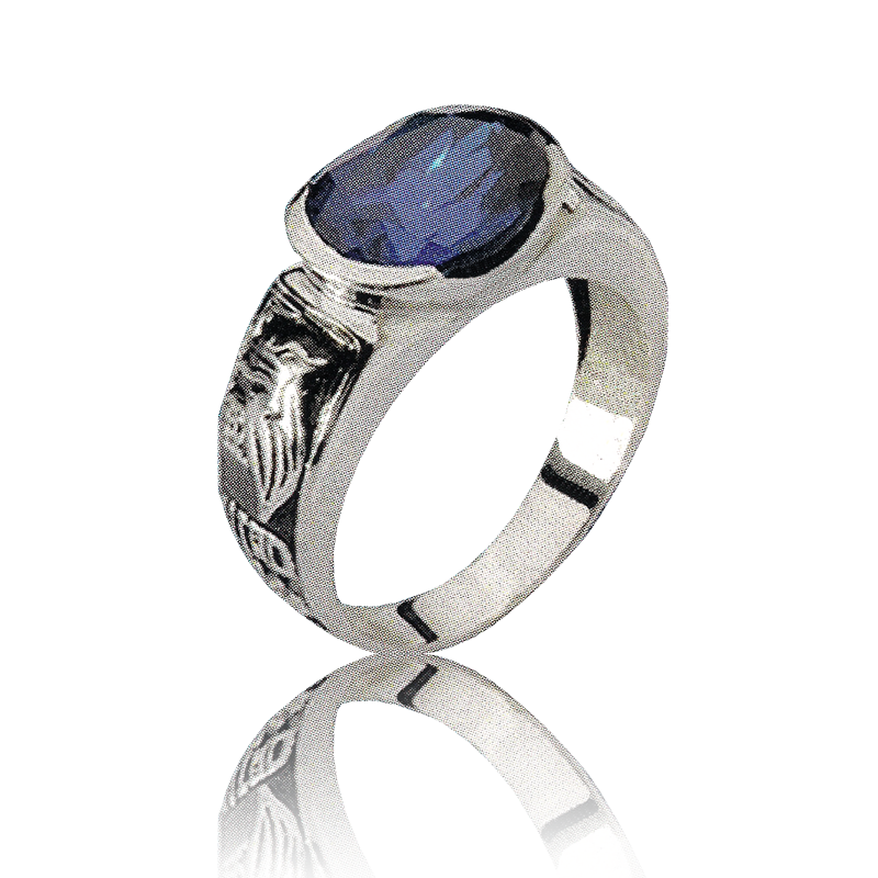 Gold graduation ring