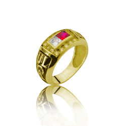 Anel de curso ouro