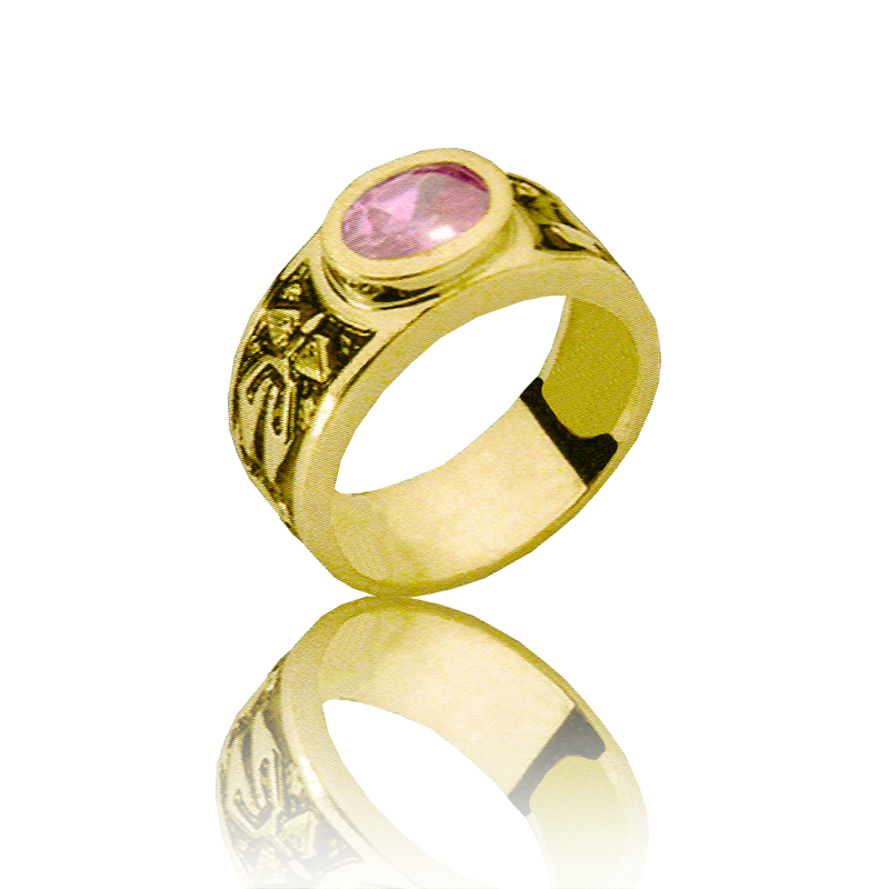 Anel de curso ouro
