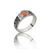 Gold graduation ring