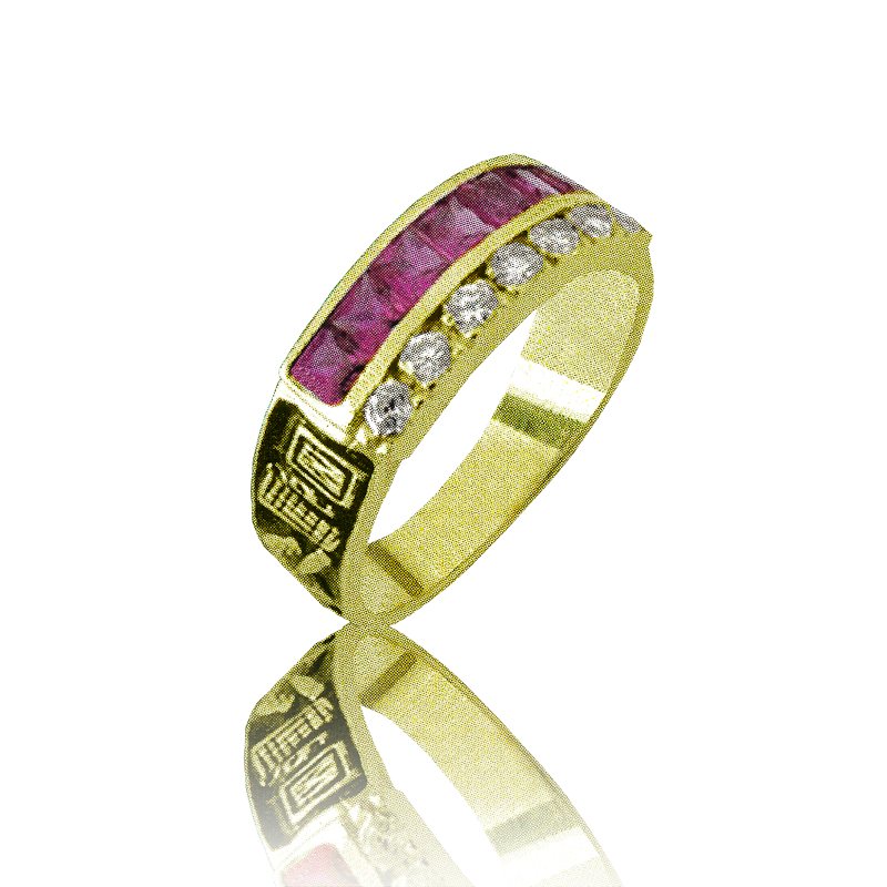 Anel de curso ouro