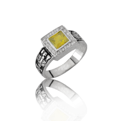 Gold graduation ring