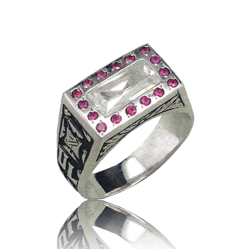 Gold graduation ring
