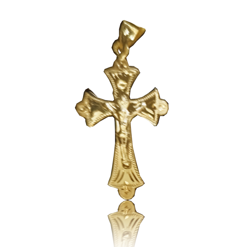 Gold cross
