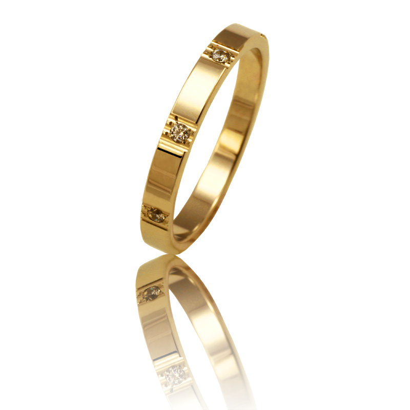 Aliança ouro