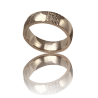 White gold wedding ring