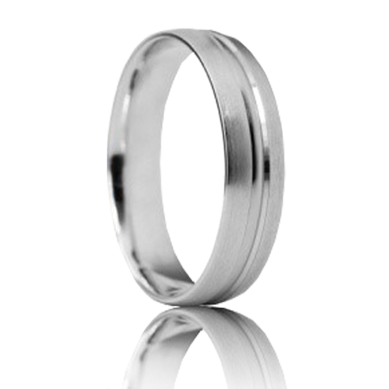 White gold wedding ring