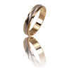 Bicolor ring gold