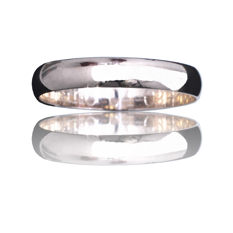 White gold ring