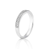 Anel ouro branco