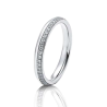 White gold ring
