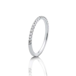 Anel ouro branco