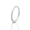 White gold ring