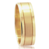 Aliança ouro amarelo