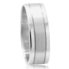 Aliança ouro branco