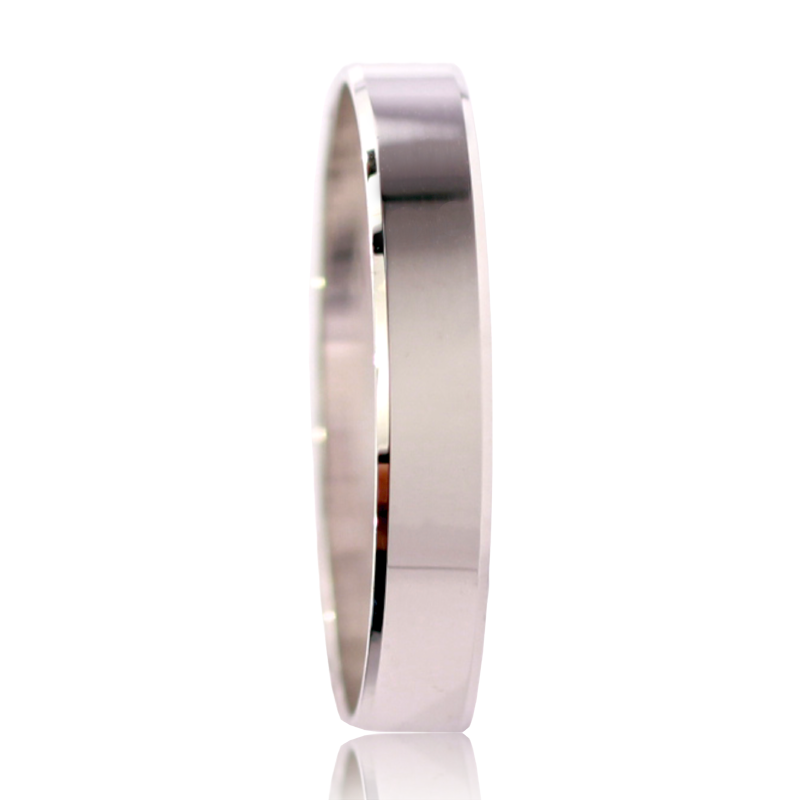 White gold ring