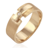 Yellow gold ring