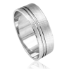 White gold ring