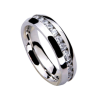 Anel ouro branco