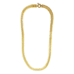 Yellow gold necklace