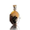 Yellow gold medal