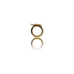 Gold necklace clasp