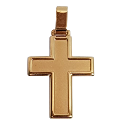Pendente cruz ouro