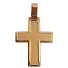 Pendente cruz ouro