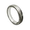 Aliança ouro branco