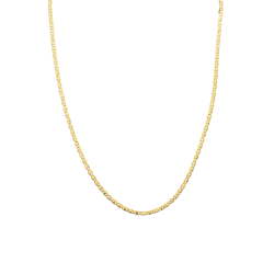 Yellow gold necklace