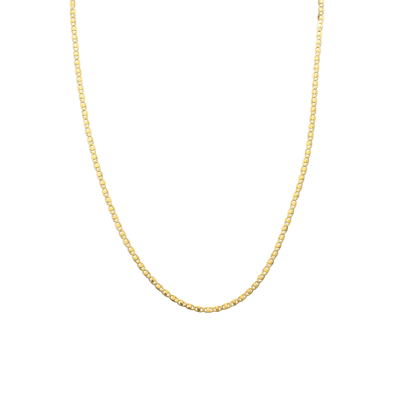 Yellow gold necklace
