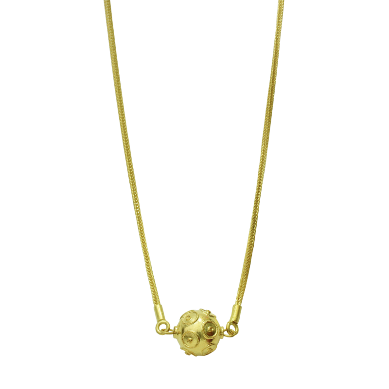 Gold necklace
