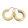Gold earrings